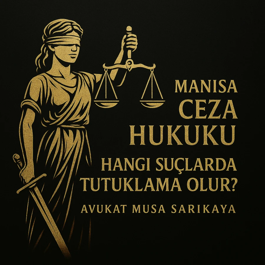 Manisa Ceza Tutuklama Şartları Haklar